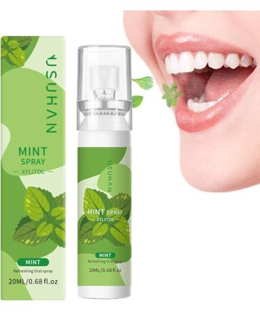 Oral Breath Spray - 20ml Fresheners Mouth Spray for Dry Mouth - Breath Freshener and Breath Treatments Portable Small Oral Care Health Spray Puchen Mint Flavor - Buy Online on SooperMarket.com