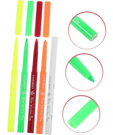 Baluue 20 Pcs Halloween Paint Pen Eyeliner Fluorescence Eyeliner Pencil Fluorescence Eyeliner Pen Plastic 12.00X0.80X0.80CMx4pcs Assorted Colorx4pcs - Buy Online on SooperMarket.com