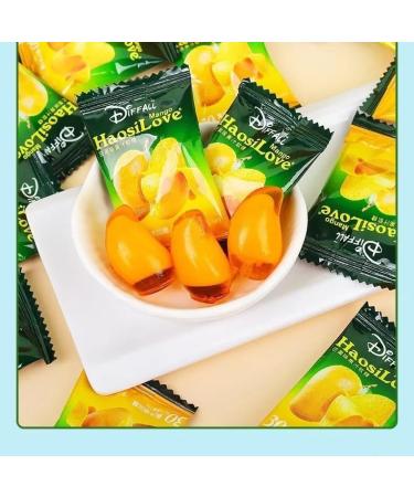 Mango Soft Candy Mango Peelable Candy 50% Juice Content gummy candy Fruit Juice Fudge Peeling Gummy Candy Healthy Desserts Wedding Candies Sweets Instant fruit Snacks Toffee chewing gum (1000g) - Buy Online on SooperMarket.com
