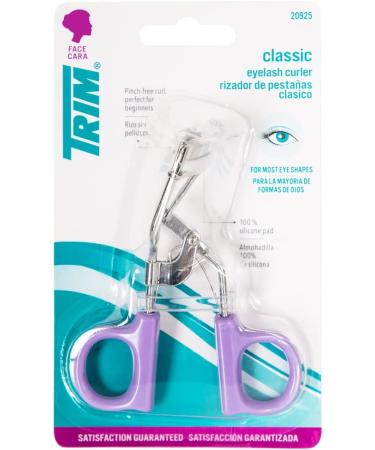 TRIM Professional Eyelash Curler - Pinch-Free Makeup Tool with 100% Silicone Cushioned Pad for Eye-Opening & Lifted Lashes - International Shipping Available - Buy Online on SooperMarket.com