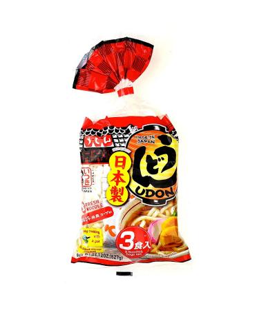 Itsuki Foods Yude Udon Noodle With Soup Sachet (3 Servings) 627g