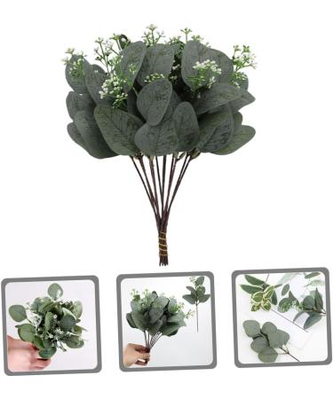 LIFKICH 24pcs Floral Arrangement Decor Artificial Eucalyptus Picks Artificial Eucalyptus Branch Faux Spray Eucalyptus Leaves Stems Greenery Stems Plant Decor Pu Christmas Leaf Branch As Shown 28.00X12.00X8.00CM - Buy Online on SooperMarket.com