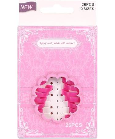 Delaman Nail Polish Protector Guards 26PCS - Gel Nail Tips Anti-Spill Holder Clip, Cuticle Guard & Skin Barrier Manicure Tool - Buy Online on SooperMarket.com