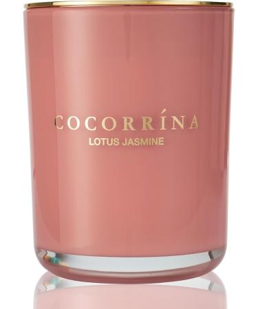 Cocorr na Lotus Jasmine Candle - 420g Natural Soy Candle 46-Hour Burn Time 2 Wicks Perfect Christmas Gift - Buy Online on SooperMarket.com