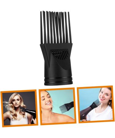 Didiseaon 10 Pcs Hair Dryer Comb Hair Blower Nozzle Hair Blow Dryer Comb Hair Dryer Attachment Nozzle Hair Dryer Front Nozzle Universal Diffuser Blow Dryer with Comb Adapter Plastic Modeling 13x6cmx2pcs Blackx2pcs - Buy Online on SooperMarket.com