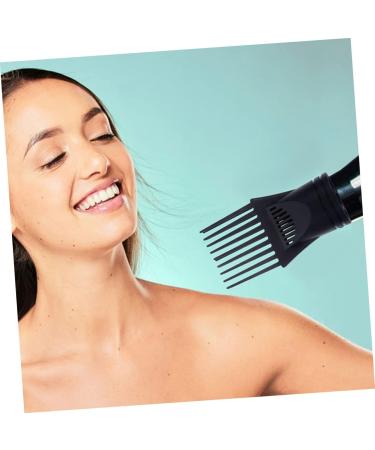 Didiseaon 25 Pcs Hair Dryer Comb Blow Dryer Comb Bachelorette Party Hairdressing Tool Hair Dryer Nozzle Adapter Wide-tooth Comb Attachment Hair Dryer Diffuser Collector Plastic Modeling 13x6cmx5pcs Blackx5pcs - Buy Online on SooperMarket.com