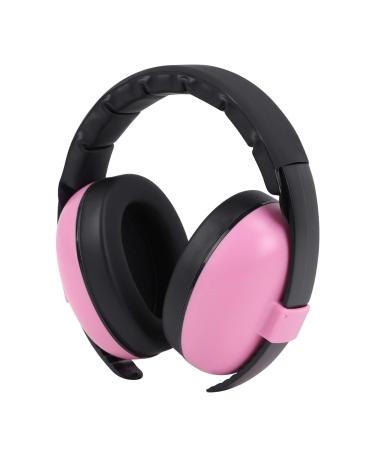 Fakeface hearing protection for babies noise protection headphones children capsulehear protection safety ear protection adjustable hearing protection baby ear protector hearing protection for infants newborn 0-3 years pink