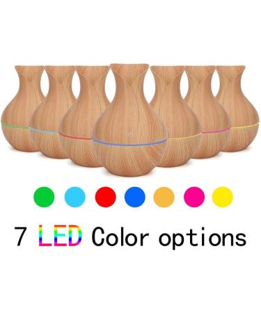 Diffuser Home Aromatherapy Machine Air Humidifier USB LED Essential Oil Diffuser Humidifier for Home(Light Wood) - Buy Online on SooperMarket.com