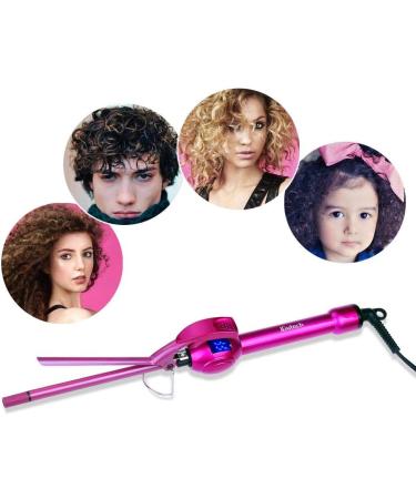 iGutech 9mm Ceramic Curling Iron for Long & Short Hair - 3/8 Inch Barrel - Buy Online on SooperMarket.com