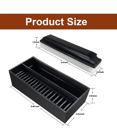 Premium Beard Cleaning Tool Set - 1 Original Size & 1 Compact - Essential Grooming for Men | Keep Sink & Worktops Clean - Buy Online on SooperMarket.com