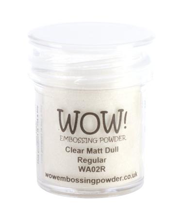 Wow Embossing Powder 15ml  Clear Matte Dull