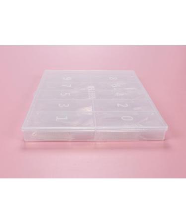 500 Pieces Clear French False Nail Tips with Box - Acrylic Artificial Nails for Women & Girls (10 Sizes) - Buy Online on SooperMarket.com