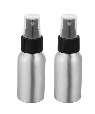 Frcolor Aluminum Fine Fog Atomizer - 2 Pack Metal Travel Bottles for Essential Oils & Cosmetics | Refillable & Portable - Buy Online on SooperMarket.com
