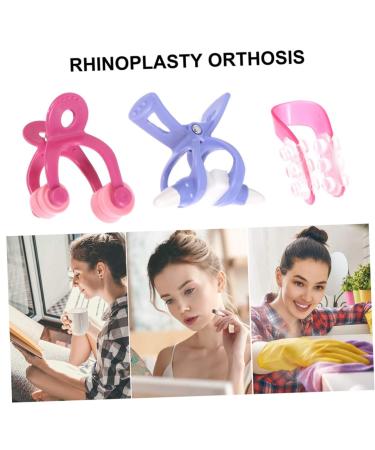 NOLITOY Nose Lifter Clip - Facial Massager & Nose Shaper for Women | Cosmetic Nose Roller Tools for Face Massage - Buy Online on SooperMarket.com