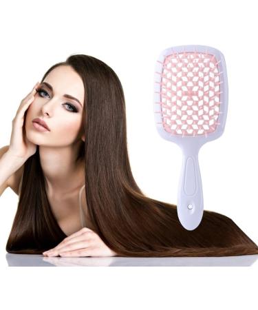 Comb Fluffy Shaped Comb Mesh Comb Wide Tooth Air Cushion Comb Massage Hair Brush Styling Tool Wide Tooth Comb (Color : Black Red) - Buy Online on SooperMarket.com