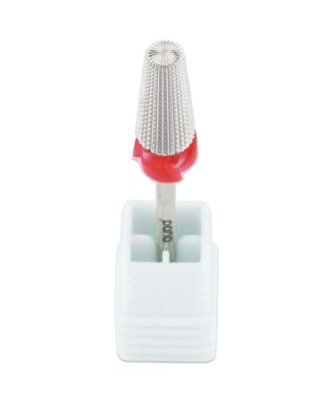 PANA Nail Carbide 5 in 1 Bit - Dual Direction for Left and Right Handed Use - Fast Acrylic & Hard Gel Removal - 3/32 Shank - Manicure Nail Art Drill (Fine Silver) - Buy Online on SooperMarket.com