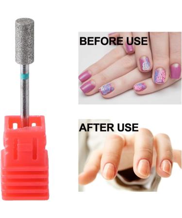 FOMIYES Nail Bit Nail Drill Bits Nail Grinding Head Set Manicure - Buy Online on SooperMarket.com