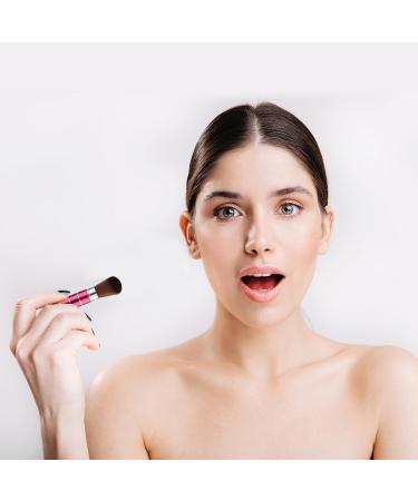Andibro 2Pcs Retractable Kabuki Makeup Brush Portable Travel Foundation Brush Loose Powder Brush Blush Makeup Brushes Face Liquid Foundation Sunscreen Brush Extensible Contour Makeup Brush with Cover - Buy Online on SooperMarket.com