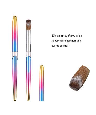 Professional Acrylic Nail Brush Set - 12 Soft Bristle Brushes for DIY Manicure Pedicure at Home Salon - Buy Online on SooperMarket.com
