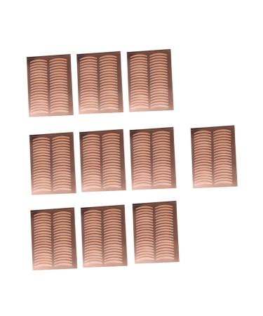 Mikinona 25 Sheets Double Eyelid Sticker Eyelid Shaping Sticker Double Eyelid Tape Eyelid Lift Strips Stickers Invisible Eyelid Makeup Eyelid Tape Sticky Eyelid Strip Medical Tape