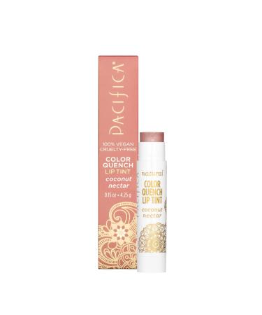 Pacifica Beauty Color Quench Lip Tint - Coconut Nectar  0.15 Ounce Coconut Nectar 0.15 Ounce (Pack of 1)