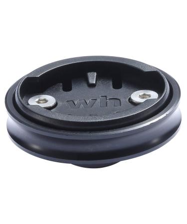 Dymoece Bicycle Stem Top Cap Computer Mount Adapter for Wahoo Elemnt Elemnt Bolt Elemnt Mini Black