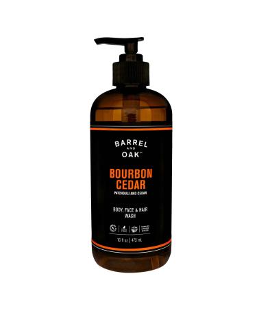 Olivina Men Olivina men hair  face & body all-in-one wash  bourbon cedar  16 fl. Ounce  16 Ounce