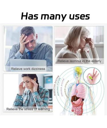 8 pcs Hypoglycemia Acupoint Clip Portable Reusable Hand Pressure Acupoint Clip Suitable for Massaging Acupoints Relieving Headaches - Buy Online on SooperMarket.com