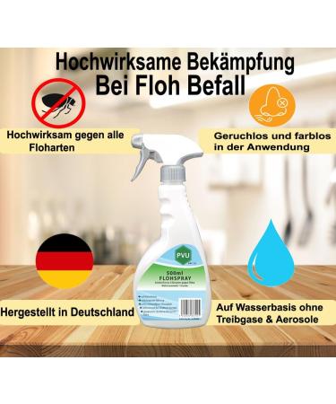 Pvu Flea Spray 2x2L - Long-Lasting Water-Based Solution for Indoor & Outdoor Flea Control - Shop Now! - Buy Online on SooperMarket.com