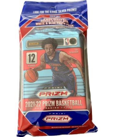 2021-22 Panini Prizm Basketball Fat Pack (15 Cards: 3 R/W/B Prizms)