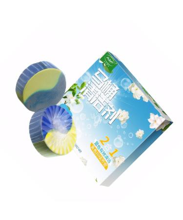 WNDUOKXH Toilet Bowl Cleaner Limescale Removal Stain Attacks For Home Toilet Freshener ABS Toilet Cleaner Simply Place In Cistern Gardenia fragrance