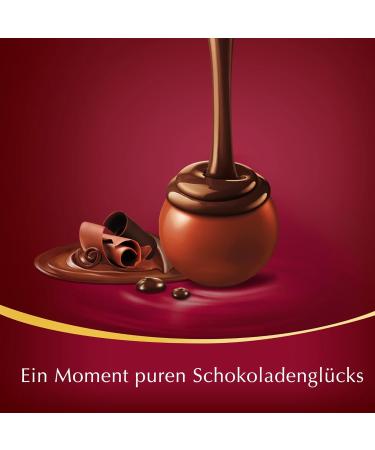 Lindt Lindor Double Chocolate Balls 137g | Premium Whole Milk Chocolate with Melting Filling | Perfect Praline Gift | Buy Internationally - Buy Online on SooperMarket.com