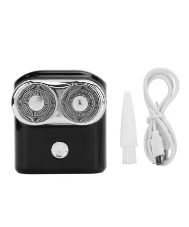 Beard Trimmer Mini Rotary Beard Trimmer Body Hair Trimmer Type C Charging One Click Start Cordless Portable Small Men Grooming Trimmer for Home Travel