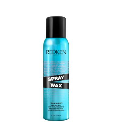 Redken Spray Wax Invisible Texture Mist | For All Hair Types | High Impact Finishing Spray-Wax | Adds Volumizing Body & Dimension With A Satin-Matte Finish | Medium Control | 5.5 Oz 5.8 Ounce