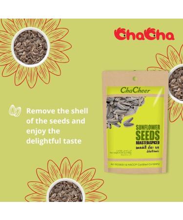 Buy Chacha Roasted Salted Sunflower Seeds - Premium Quality Snack from China | 130g Pack - Buy Online on SooperMarket.com