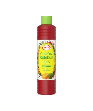 Hela Delikat Curry Ketchup 800ml to refine dishes suitable for cooking or dipping typical German curry ketchup