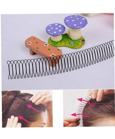 3Pcs Invisible U Shape Hairpin Clips - Hair Finishing Fixer Comb for Women & Girls | International Shipping - Buy Online on SooperMarket.com