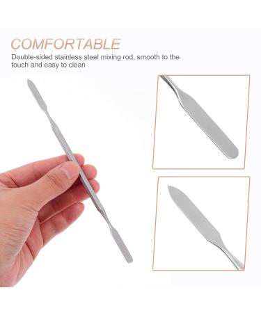 EXCEART 4Pcs Stainless Steel Makeup Spatula Tool Set for Cosmetics Mixing - Buy Online on SooperMarket.com