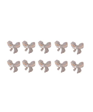 SANWOOD 10pcs/set Nail Ornament DIY Jewelry Glitter Varnish Manicure Nails Art Accessories for Female Nail Art Decoration D