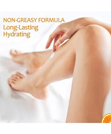 Vitamin C Cream Vitamin C Body Lotion Vitamin C Body Cream Large-capacity Body Moisturiser With Vitamin C Turmeric And Retinol Vitamin C Dry Skin Moisturiser Body Skin Care Smooth Skin 200ml - Buy Online on SooperMarket.com