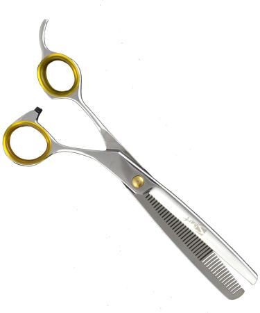 Sharf Gold Touch Pet Grooming Shear Kit - 7.5 Inch Straight & 6.5 Inch 42-Tooth Thinning Scissors - Buy Online on SooperMarket.com