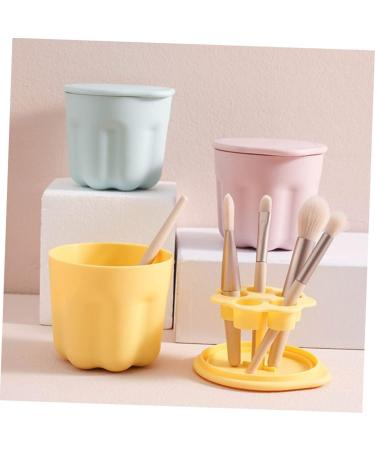 Mikinona 2 Sets Pp Washing Bowl Beauty Brush Scrubber Bowl Cleaning Bowl Cosmetic Brush Cleaning Mat Makeup Brush Makeup Tool Cleaner Silica Gel Cleaning Supplies Portable 8.5x8CM As Shown - Buy Online on SooperMarket.com