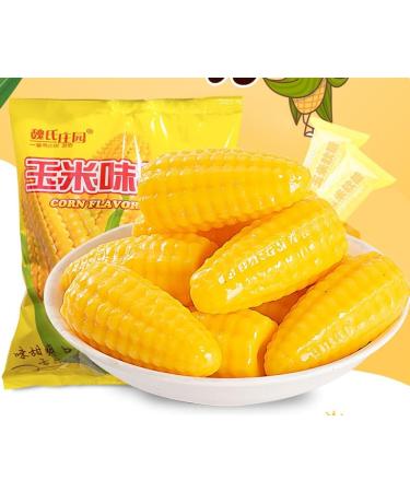 Corn Soft Candy Sweet Corn Flavor 17.7 oz(500 Gram) Chinese Candy Soft Candy Cream Corn Candy Chewing Milk Candy Leisure Snacks (53.1 oz(Pack of 3)) - Buy Online on SooperMarket.com