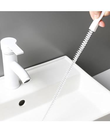 4Pcs Sewer Drain Cleaning Brush Bendable Sink Overflow Drain Brush For Bathroom Sewer Hair Catcher Flexible Pipe Cleaner Drain Cleaning Brush For Household Use - Buy Online on SooperMarket.com
