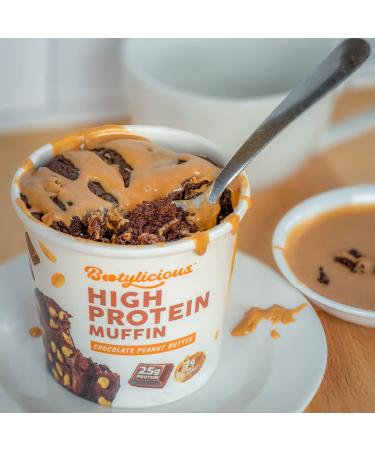 Bootylicious High-Protein Muffin 12-Pack | 25g Protein | 7g Net Carbs | 1.86-1.76oz Cup | Variety Pack - Buy Online on SooperMarket.com