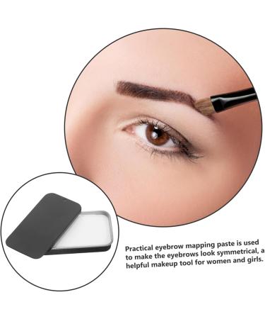 LALADEFIEE Women Makeup Tool Brow Mapping Paste for Women Eyebrow Mapping Cream Black 1 count (Pack of 1) Black - Buy Online on SooperMarket.com