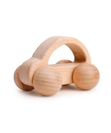 Let's make bio-wood auto waldorf montessori inspired toys for babies toddlers preschool children handmade decor gift beech wood y-wj02