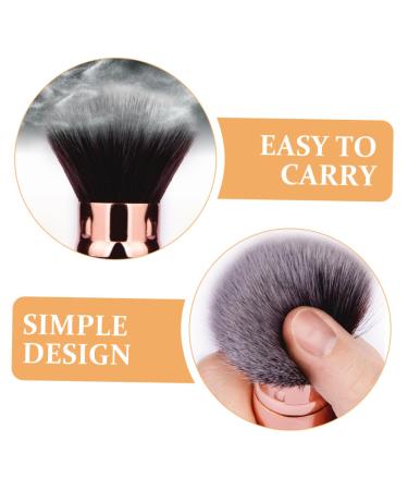 Double-Ended Retractable Makeup Brush | Foundation Blending & Blush Brush - Rose Gold Dual End Cosmetic Tool - Buy Online on SooperMarket.com