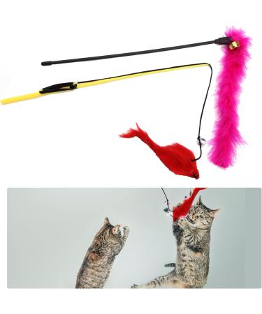QUOZUO 32 Packs Cat Toys Variety Pack for Kitty Cat Balls with Bells Cat Feather Toy Cat mouse Toys Cat Crinkle Balls Catnip Toys for Indoor Cats Kittens Kitten Toys Assortments - Buy Online on SooperMarket.com