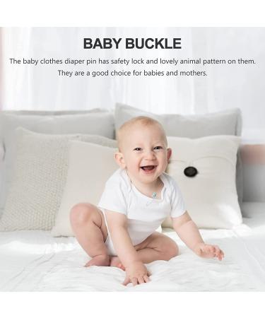Toddmomy 20pcs Baby Safety Brooch Pins | Heavy Duty Blanket & Diaper Safety Pins - Buy Online on SooperMarket.com